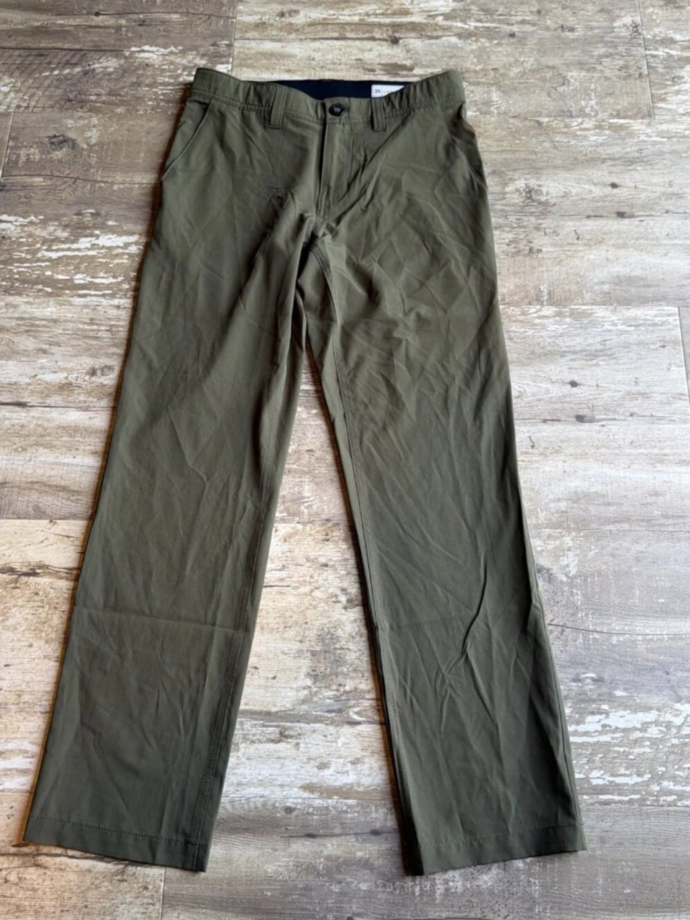 VOLCOM Chino Tech Pants Olive Green Men’s 30x30